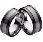 Preview: Partnerringe Wolframringe PW106 ohne Stein